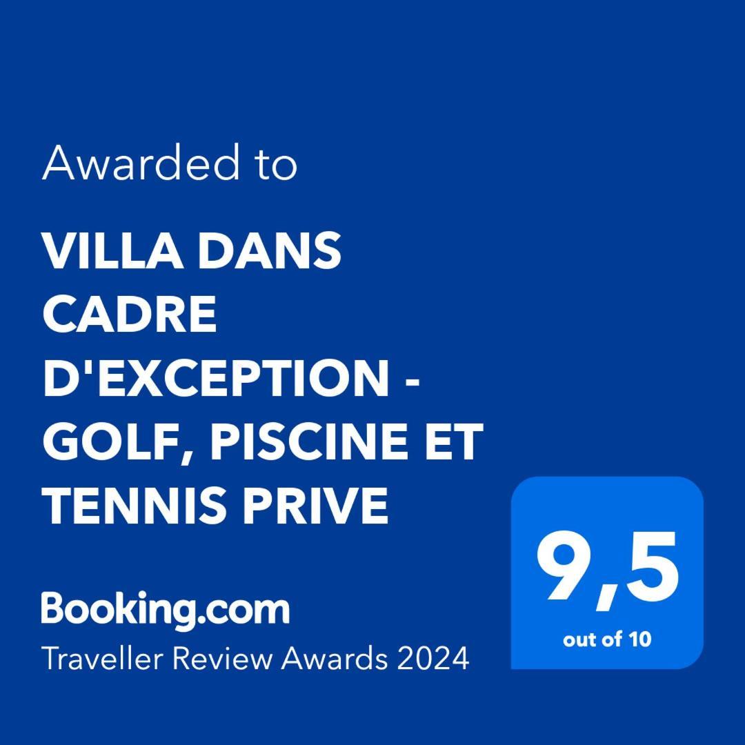Villa Dans Cadre D'Exception - Golf, Piscine Et Tennis Prive Saint-Cyr-sur-Mer Buitenkant foto