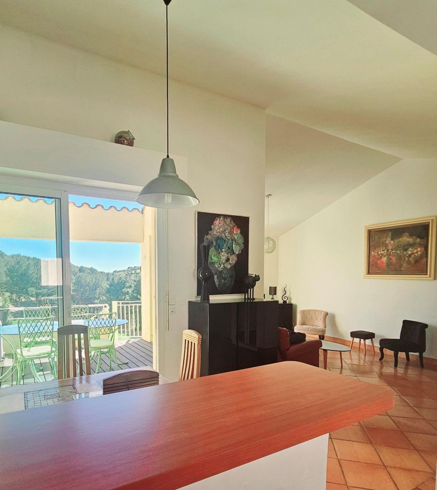 Villa Dans Cadre D'Exception - Golf, Piscine Et Tennis Prive Saint-Cyr-sur-Mer Buitenkant foto